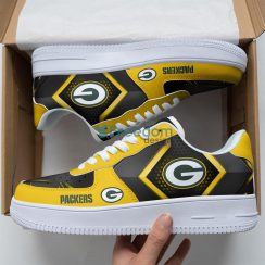 Green Bay Packers Lover Best Gift Air Force Shoes For Fans Product Photo 1