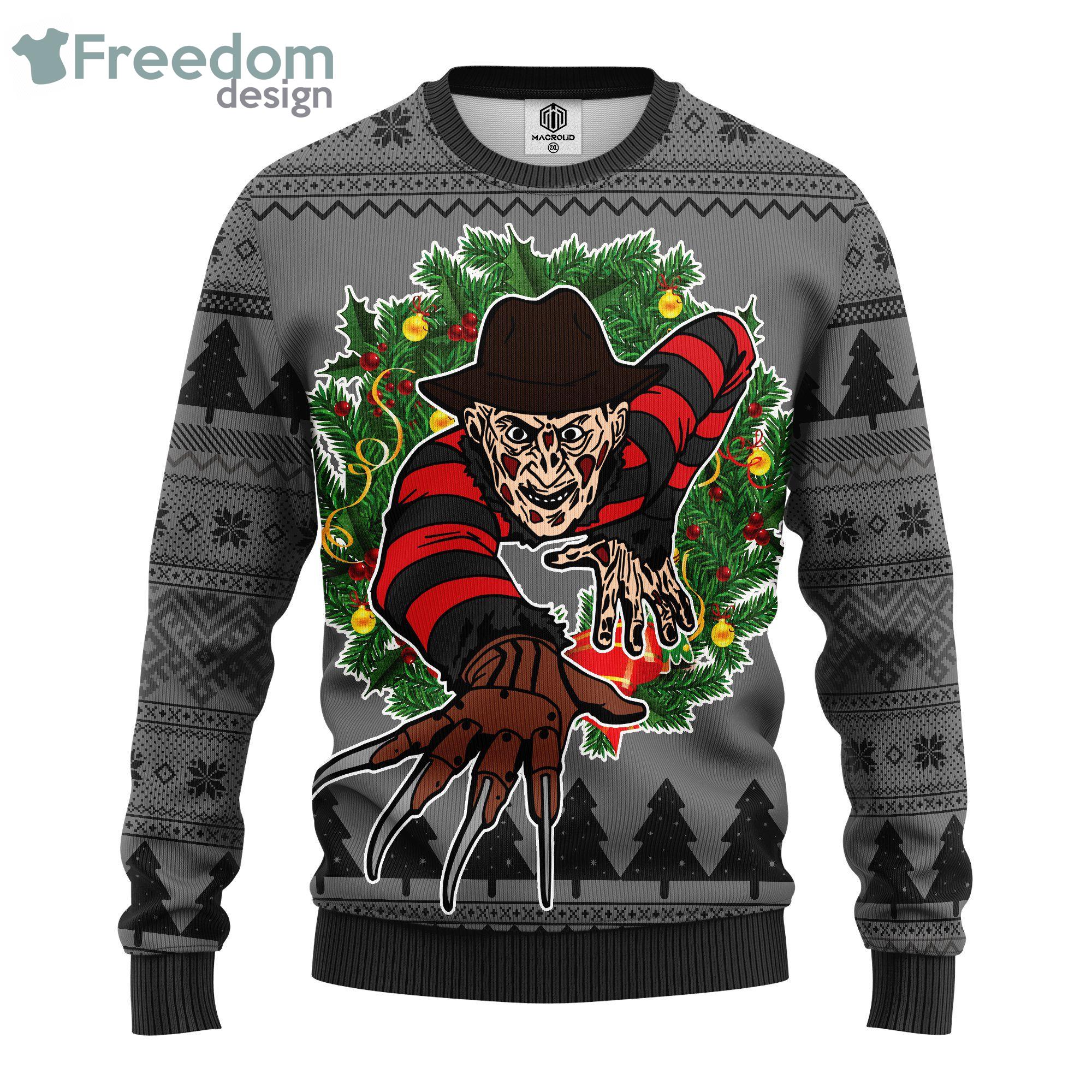 Halloween Freddy Krueger Ugly Sweater