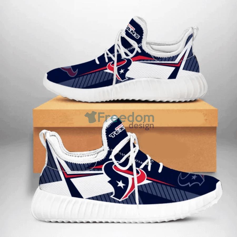 Houston Texans Logo Sneakers Sport Reze Shoes For Fans