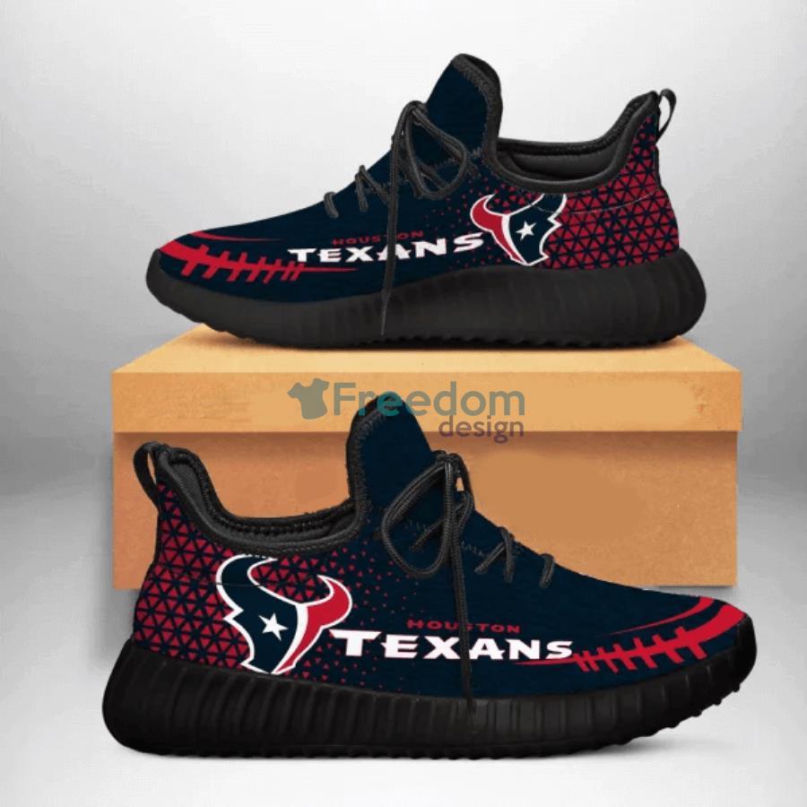 Houston Texans Logo Sneakers Sport Reze Shoes For Fans