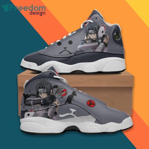 Itachi Anbu Shoes Naruto Anime Air Jordan 13 Sneakers