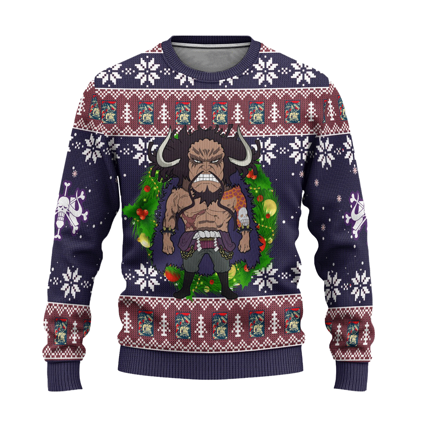 Kaido One Piece Anime Ugly Christmas Sweater Xmas Gift