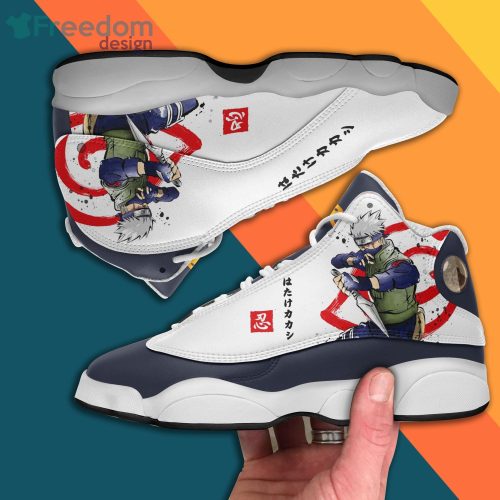 Kakashi Hatake Shoes Naruto Anime Air Jordan 13 Sneakers