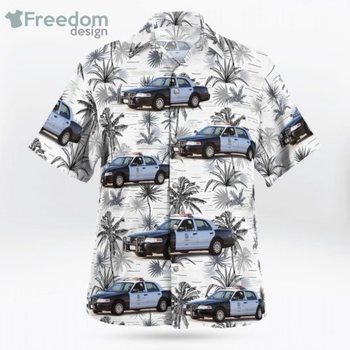 Los Angeles Police Department Ford Crown Victoria Police Interceptor Hawaiian Shirt
