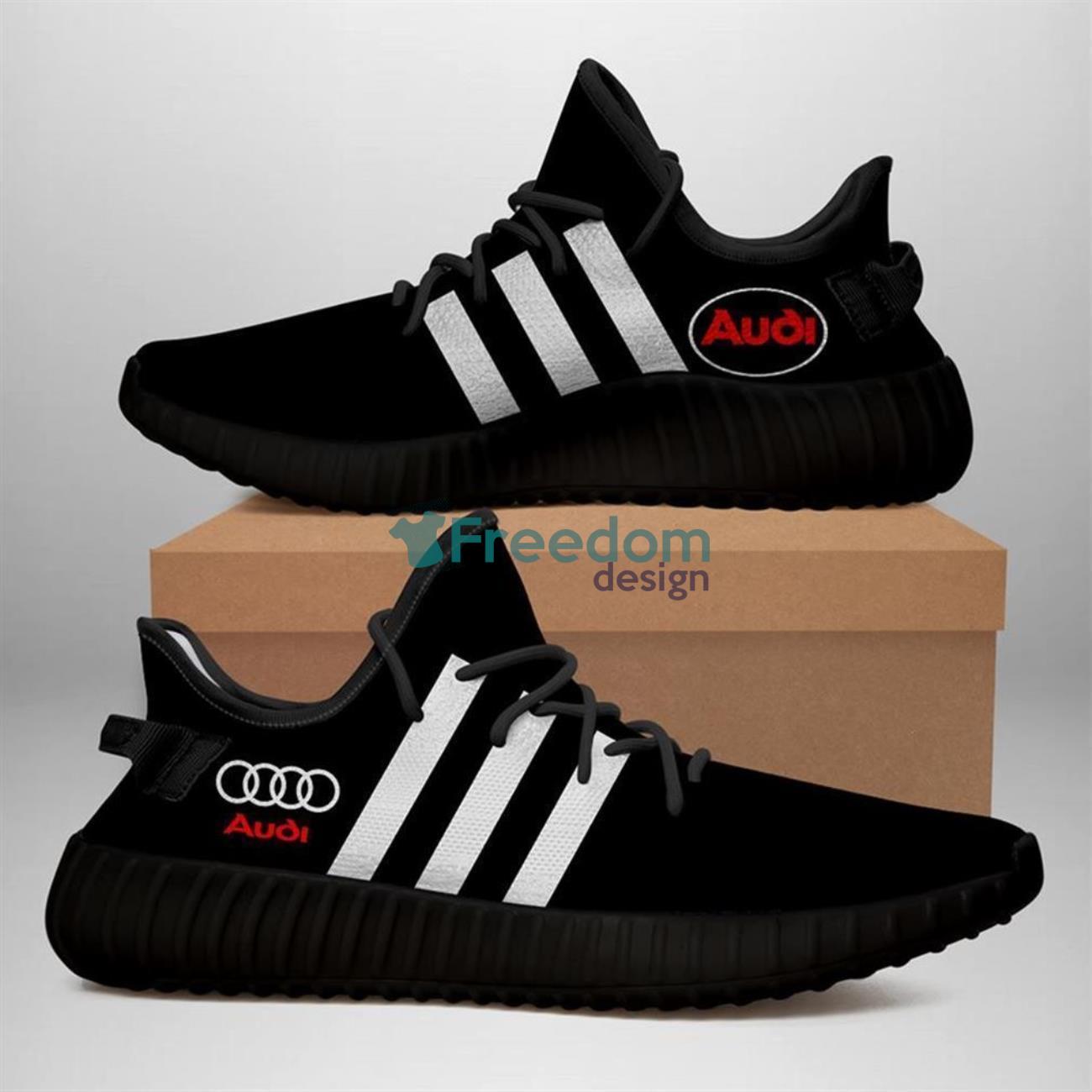 Lover Car Audi Black Yeezy Sneakers Shoes Product Photo 2