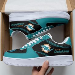 Miami Dolphins Fans Sport Best Gift Air Force Shoes For Fans Product Photo 1