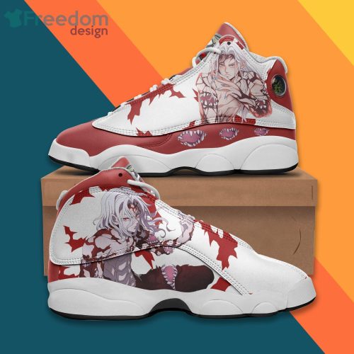 Muzan Kibutsuji Shoes Kny Anime Air Jordan 13 Sneakers