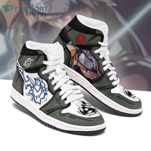 Naruto Kakashi Air Jordan Hightop Shoes Anime