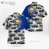 New Hampshire State Police Dodge Charger Pursuit & Bell 407 Helicopter Hawaiian Shirt