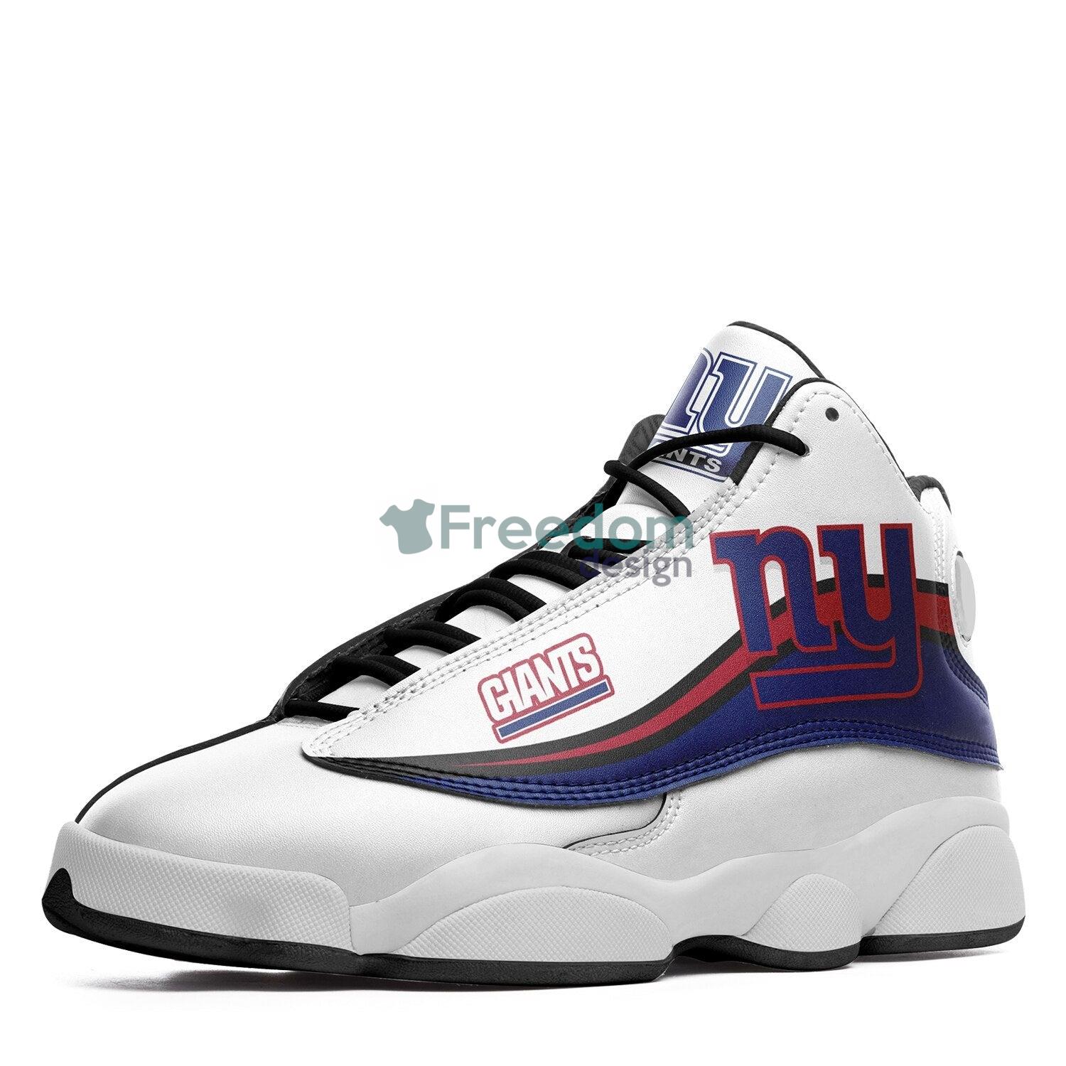 New York Giants Fans Air Jordan 13 Sneaker Shoes For Fans