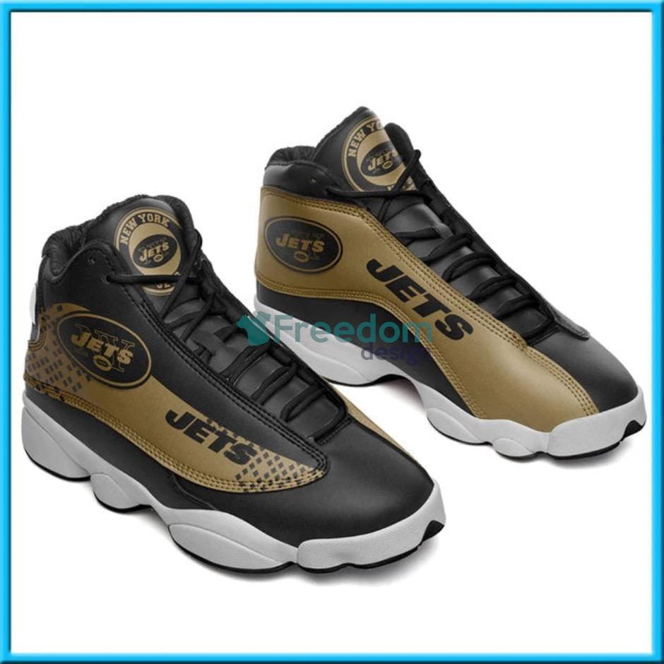 New York Jets Sport Team Air Jordan 13 Sneaker Shoes For Fans