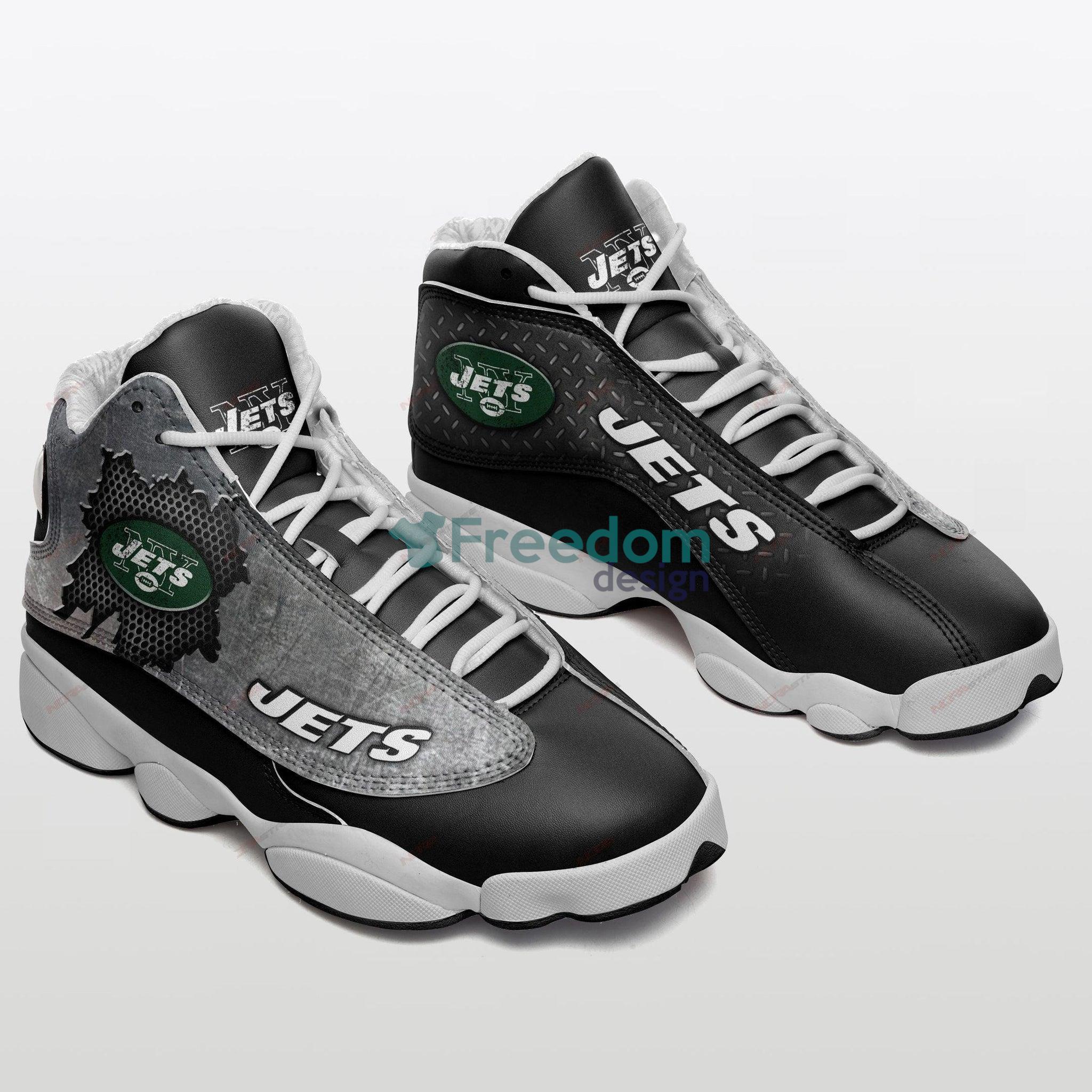 New York Jets Team Air Jordan 13 Shoes For Fans