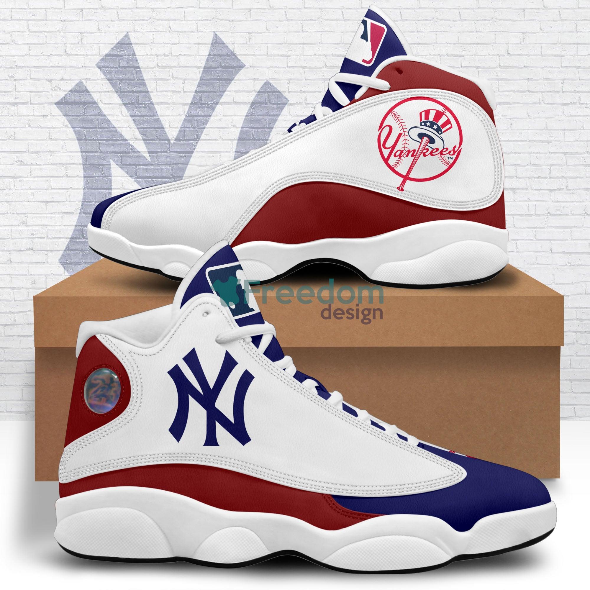 New York Yankees Team Air Jordan 13 Sneaker Shoes Gift For Fans