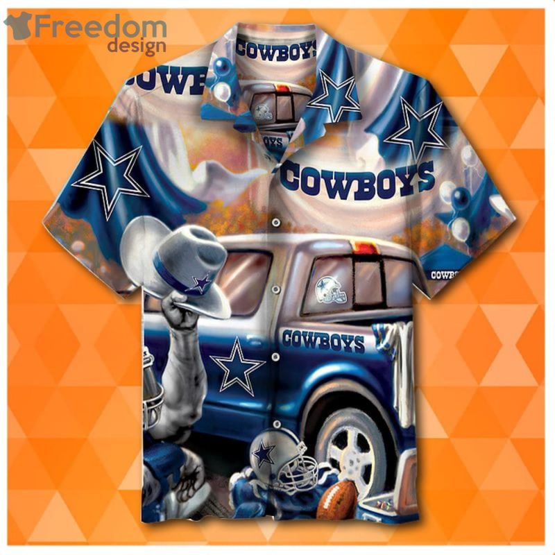 Nfl Dallas Cowboys Short Sleeve Hawaiian Shirt For Fans