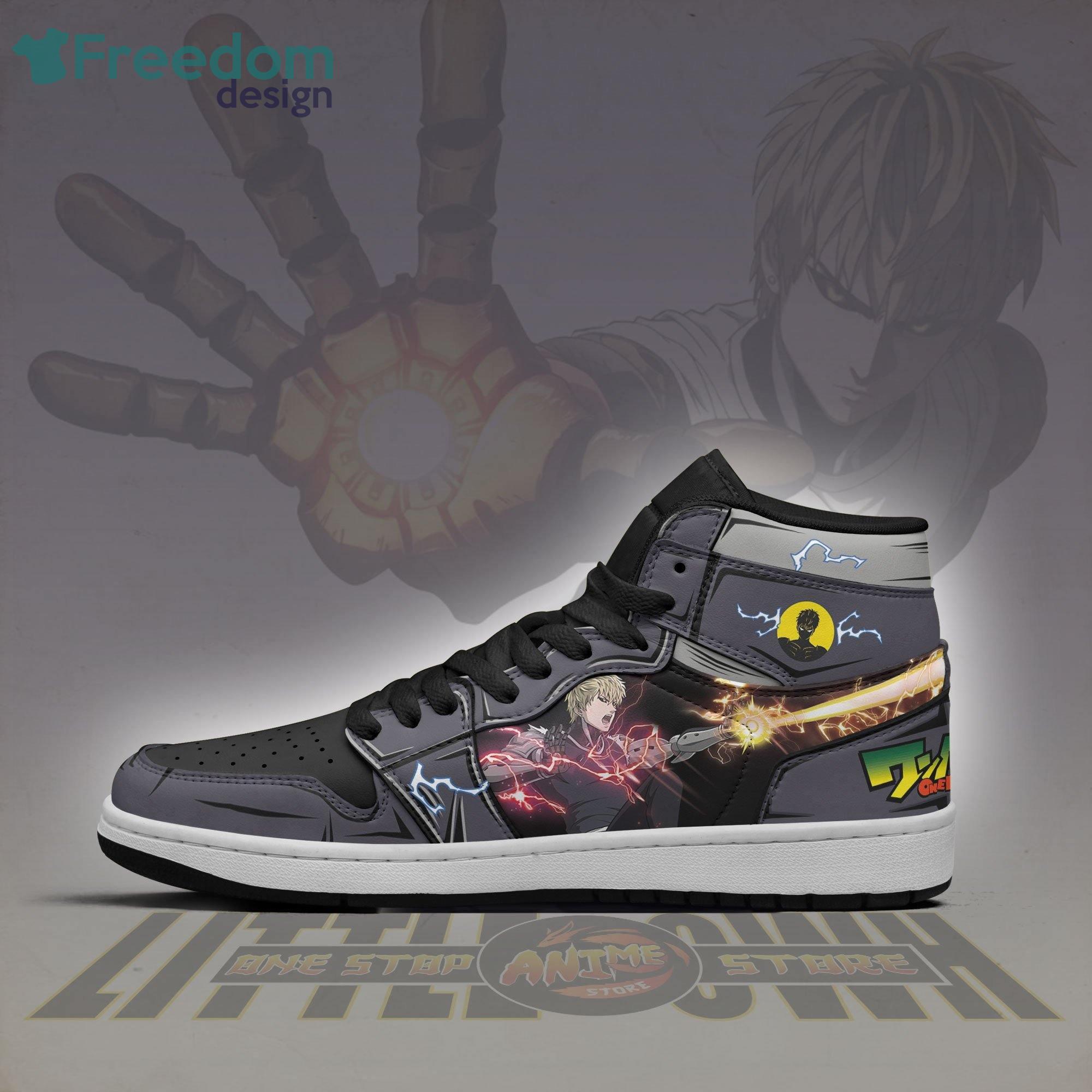 One Punch Man Air Jordan Hightop Shoes Genos Anime