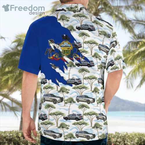 Pennsylvania State Police Ford Explorer Car Lover Hawaiian Shirt