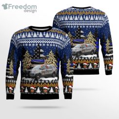 Pennsylvania State Police Ford Interceptor Utility Christmas Sweater Product Photo 1