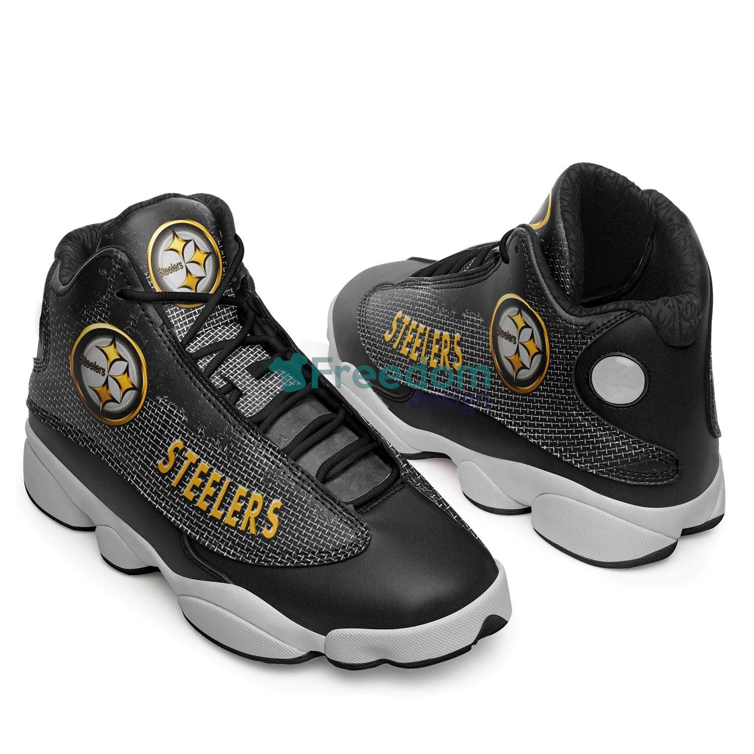 Pittsburgh Steelers Fans Air Jordan 13 Sneaker Shoes