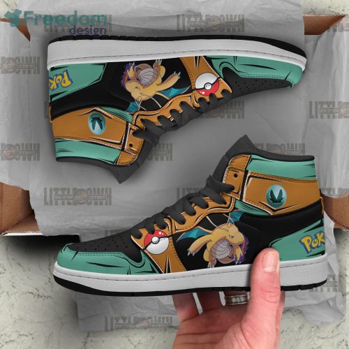 Pokemon Dragonite Air Jordan Hightop Shoes Anime