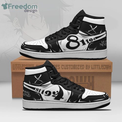 Ray The Promised Neverland Anime Air Jordan Hightop Shoes