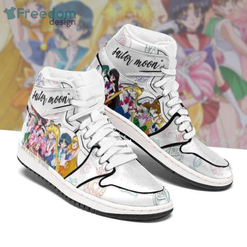 Sailor Guardians Sailor Moon Anime Air Jordan Hightop Shoes