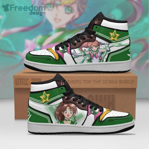 Sailor Jupiter Unique Anime Sailor Moon Air Jordan Hightop Shoes