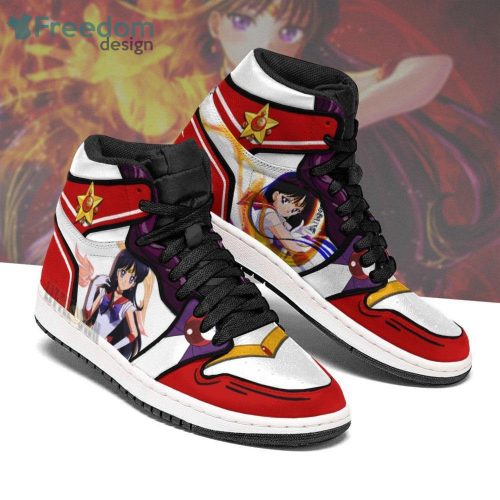 Sailor Mars Unique Anime Sailor Moon Air Jordan Hightop Shoes