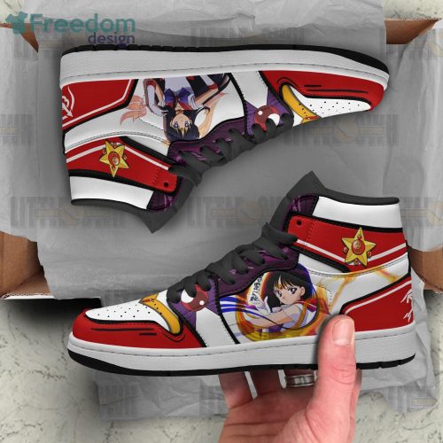 Sailor Mars Unique Anime Sailor Moon Air Jordan Hightop Shoes