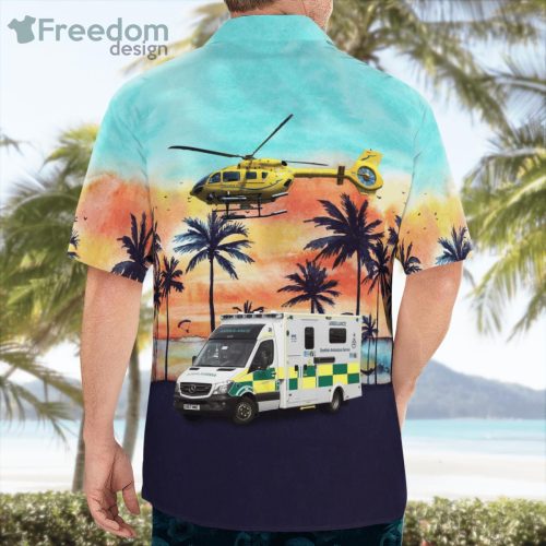 Scotland Scottish Ambulance Service Mercedes Benz Sprinter Hawaiian Shirt