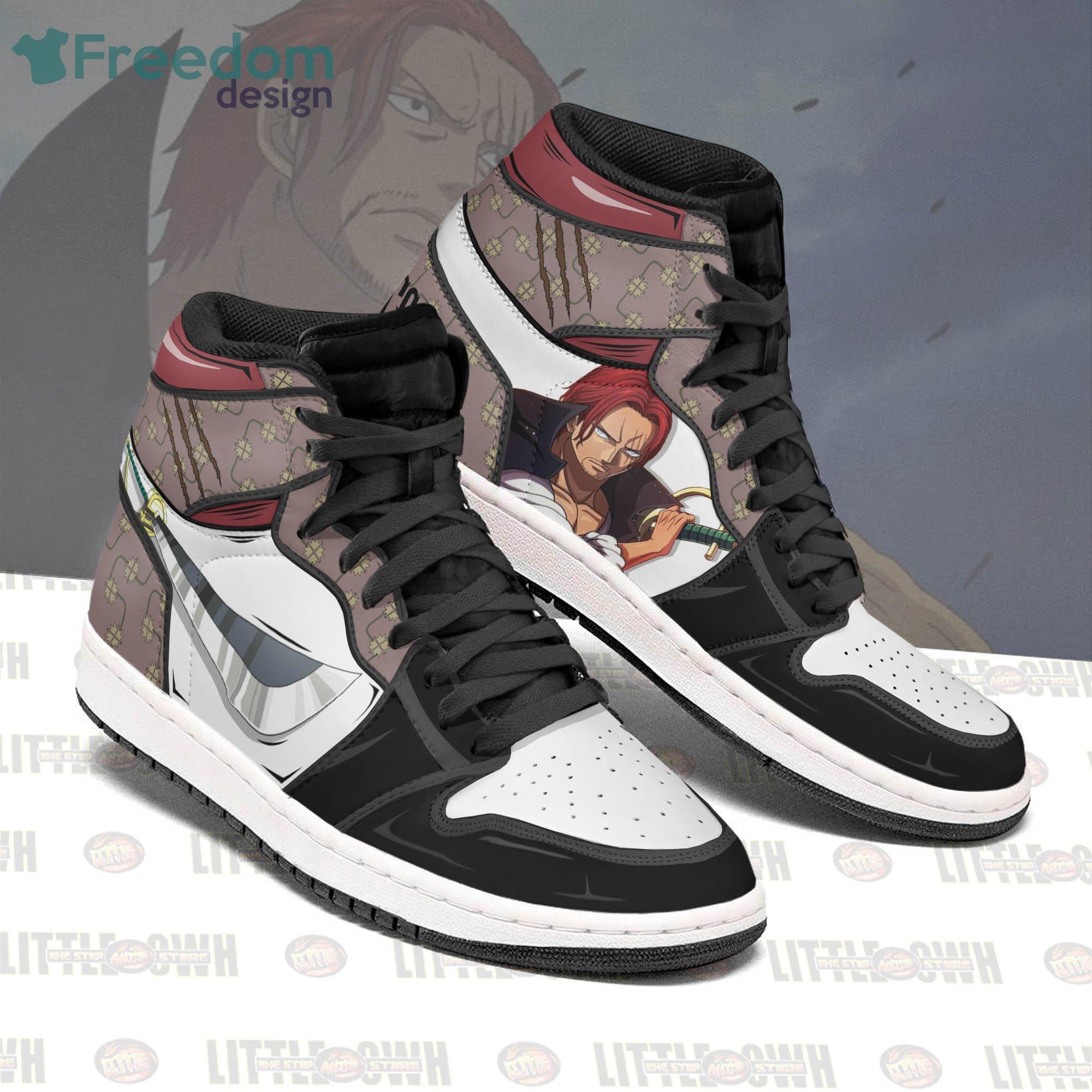 Shanks Anime Air Jordan Hightop Shoes One Piece