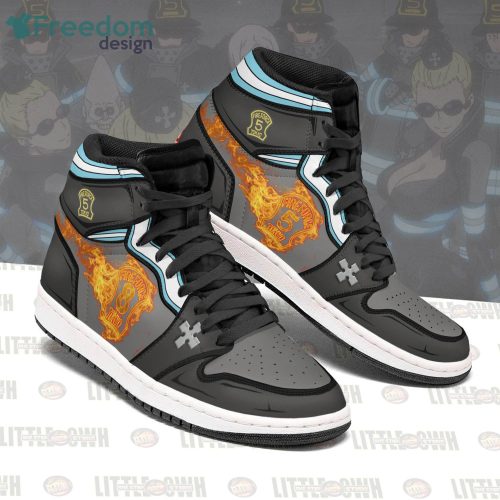 Special Fire Force Company 5 Air Jordan Hightop Shoes Anime