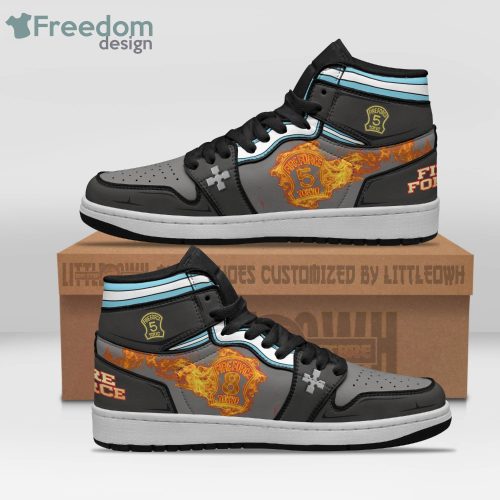 Special Fire Force Company 5 Air Jordan Hightop Shoes Anime
