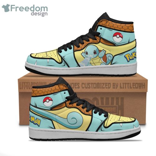 Squirtle Air Jordan Hightop Shoes Pokemon Anime