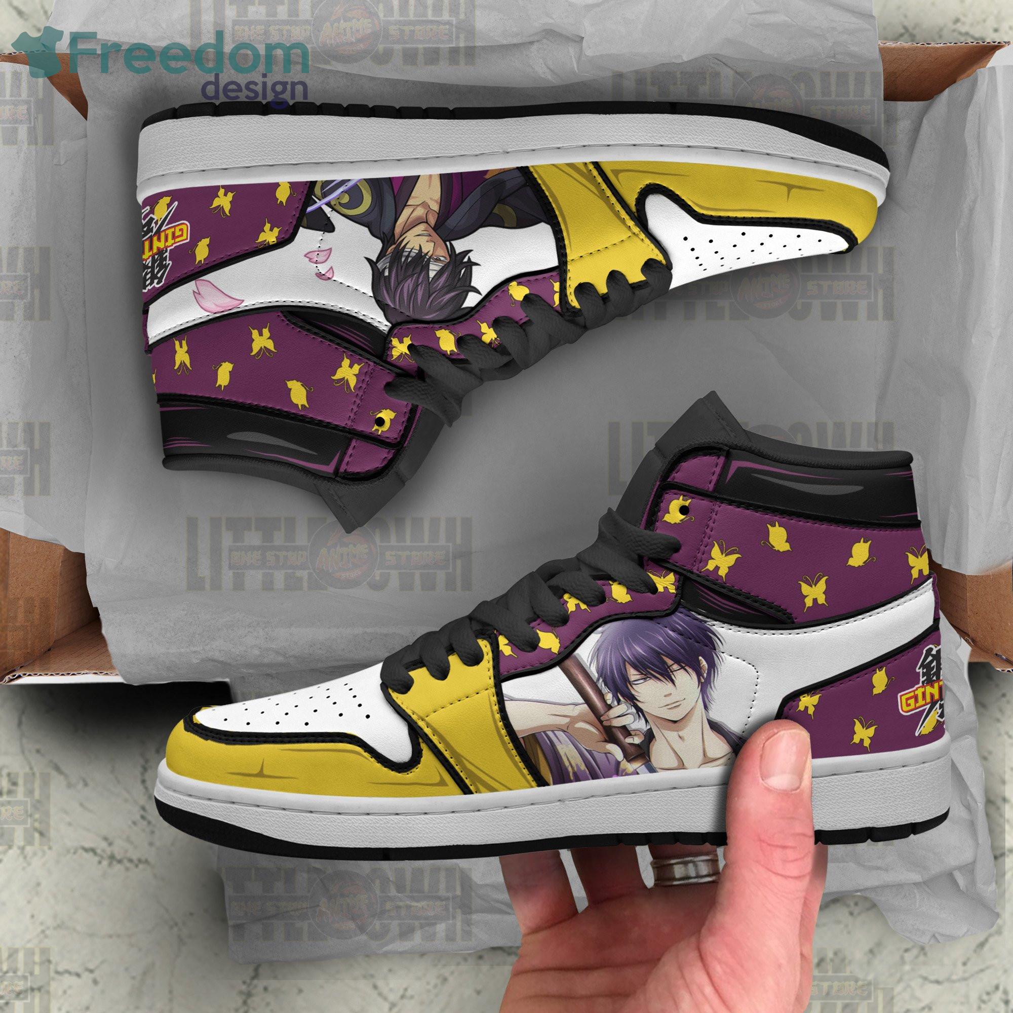 Takasugi Shinsuke Anime Air Jordan Hightop Shoes Gintama Custom