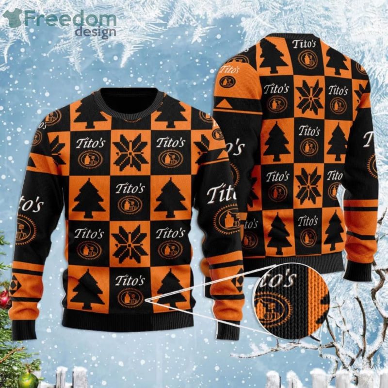 Ugly Christmas sweaters for Tito's Vodka fans