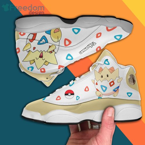 Togepi Shoes Pokemon Anime Air Jordan 13 Sneakers