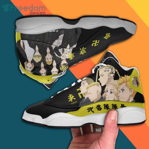 Tokyo Manji Gang Shoes Tokyo Revengers Anime Air Jordan 13 Sneakers