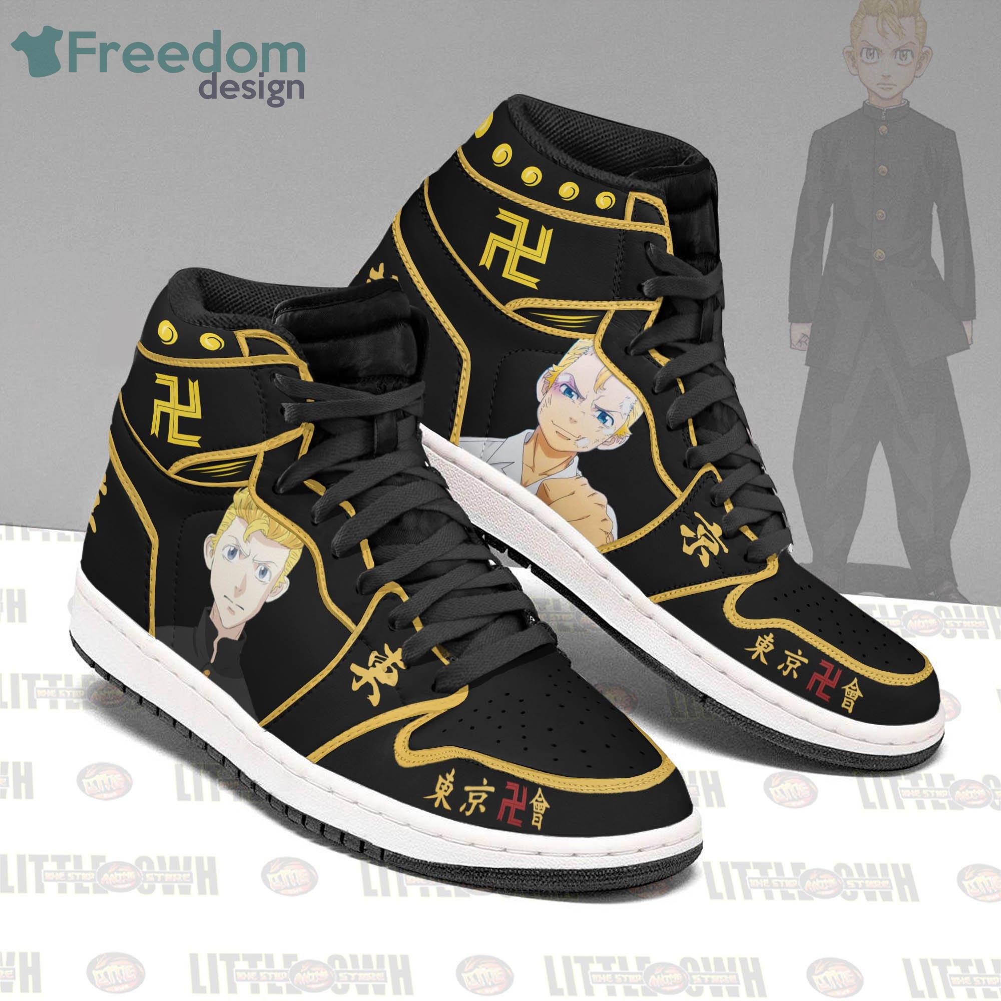 Tokyo Revengers Takemichi Hanagaki Anime Air Jordan Hightop Shoes Custom