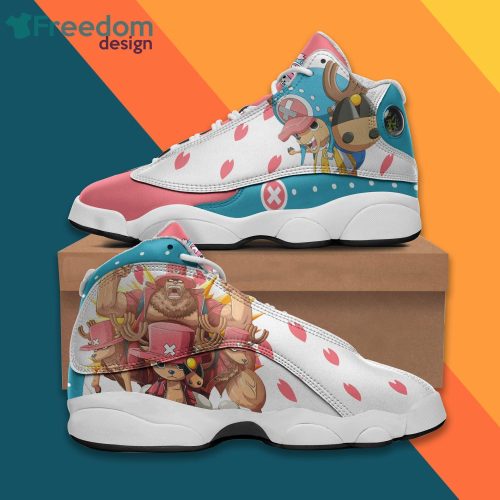Tony Tony Chopper Shoes One Piece Anime Air Jordan 13 Sneakers