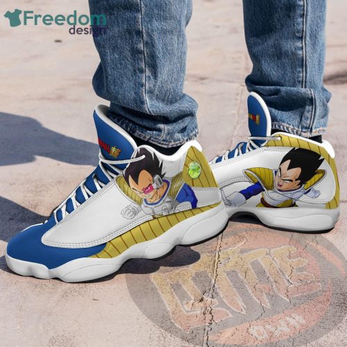 Vegeta Shoes Dragon Ball Anime Air Jordan 13 Sneakers