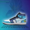 Vegeta Super Saiyan Blue Evolved Air Jordan Hightop Shoes Dragon Ball Anime