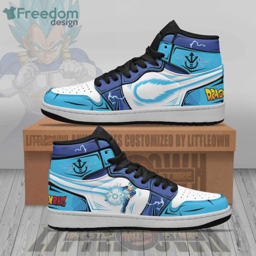 Vegeta Super Saiyan Blue Evolved Air Jordan Hightop Shoes Dragon Ball Anime