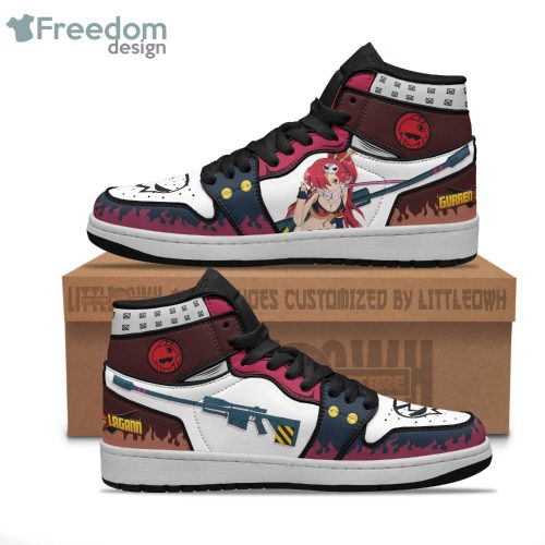 Yoko Littner Anime Air Jordan Hightop Shoes Gurren Lagann Custom