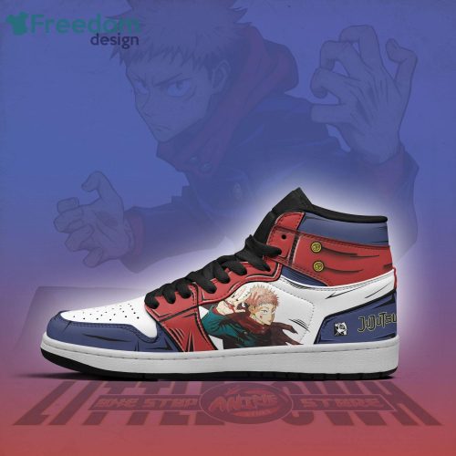 Yuji Itadori Anime Air Jordan Hightop Shoes Jujutsu Kaisen