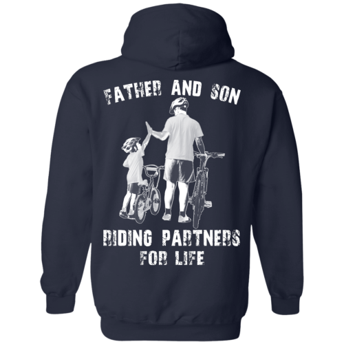 Father and Son Riding Partners For Life T Shirt/Hoodies/Tank Top