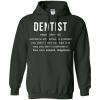 Dentist Meaning T shirt Dentist Noun Definition tee