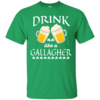 St Patrick's Day: Dink Like A Gallagher T-Shirt