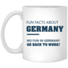 Fun Facts About Germany Go Back To Work Mug Coffee