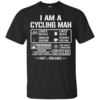 Cycling T-Shirt: I Am A Cycling Man, Loves Bicycle T-Shirt