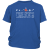 Forget Princess I Want To Be An Astrophysicist Kids T-Shirt